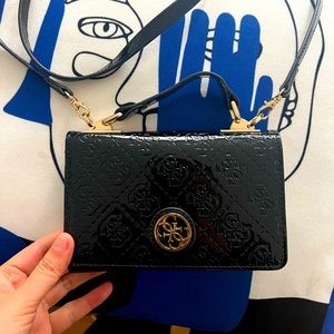 NEW NWT Guess crossbody black purse